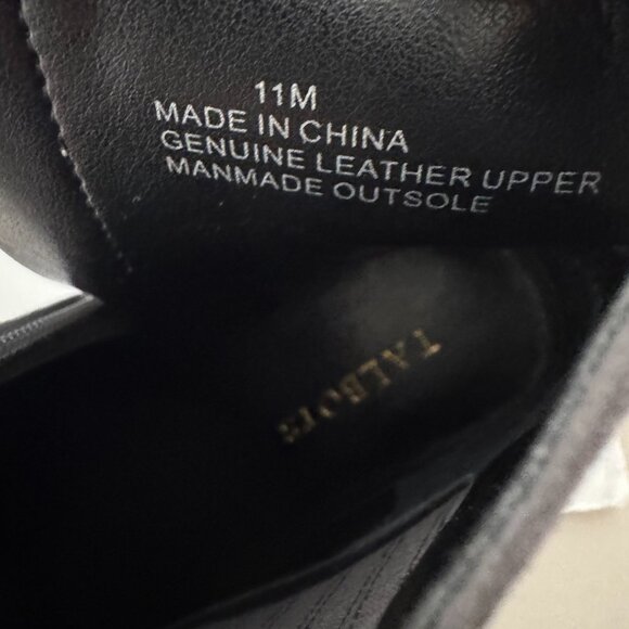 NWOB TALBOTS Gray Suede Ankle Boots Woman's sz 11 Kitten Heel Leather - Picture 11 of 14